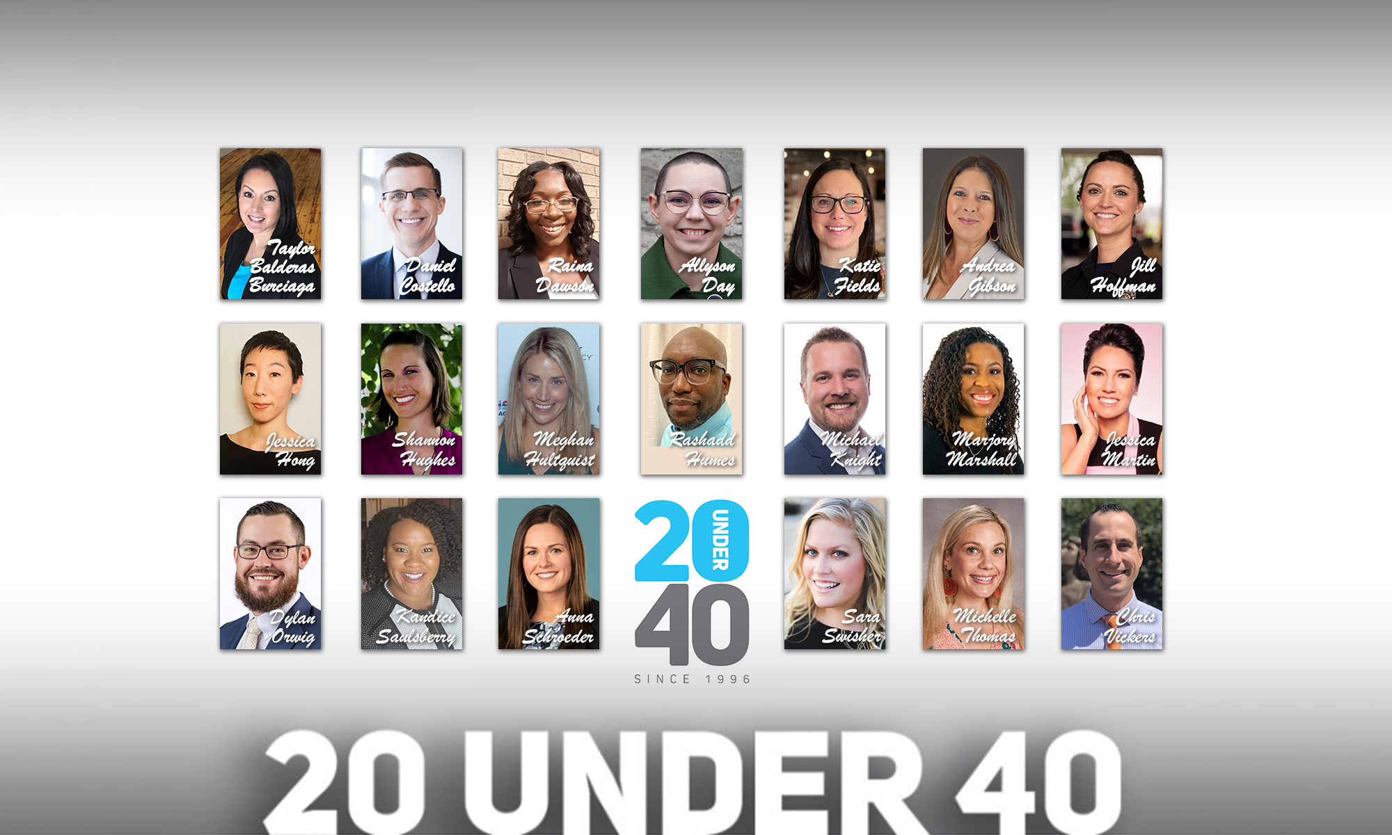 20 Under 40 - 2022 Recipient Group