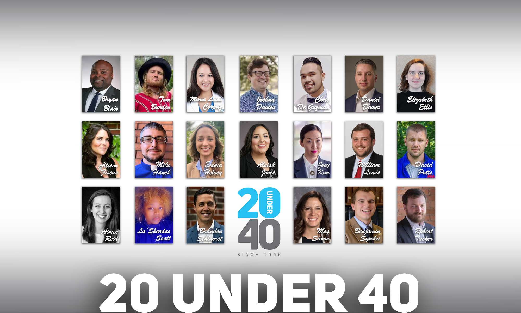 2023 Toledo 20 Under 40 Recipients